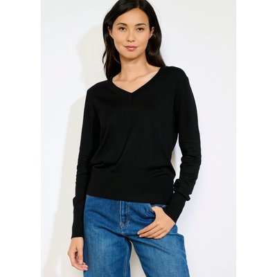 Pull col V boutonné LOLALIZA