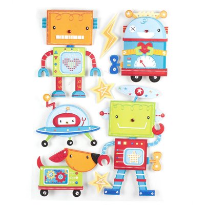Sticker 3d Rêve - Robot ATMOSPHERA