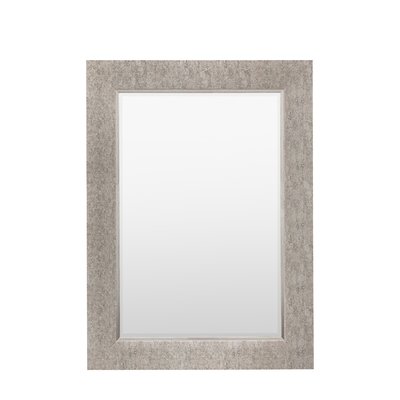 113cm Baddow Silver Rectangle Mirror SO'HOME
