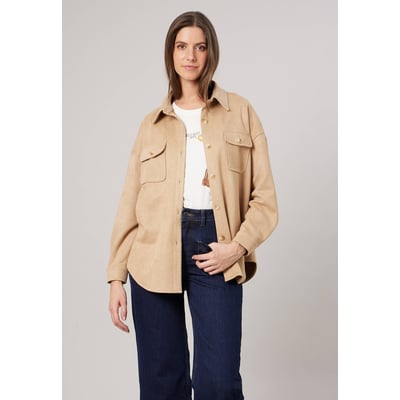 Surchemise femme en suedine JOHANNE DEELUXE