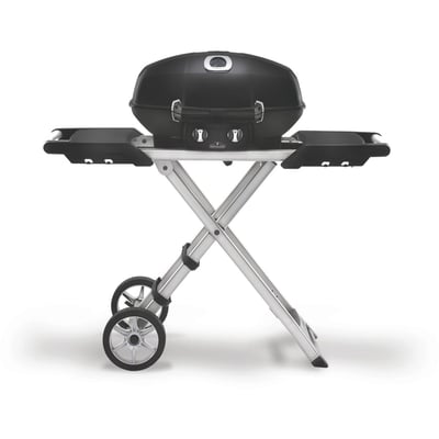 Barbecue gaz Travel Q Pro noir 2brûleurs sur chariot pliant, 54x37 cm NAPOLEON