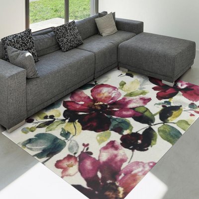 Tapis salon et chambre tissé motif géométrique BE 85 UN AMOUR DE TAPIS