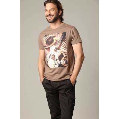 T-shirt manches courtes en coton pour un style décontracté WILD DEELUXE
