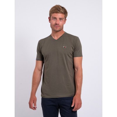 T-shirt Col V Pur Coton Nerij RITCHIE