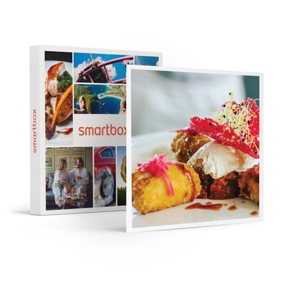 Cours de cuisine de 3h30 d'un menu de chef 3 plats à domicile pour 4 avec dégustation- SMARTBOX - Coffret Cadeau Gastronomie SMARTBOX
