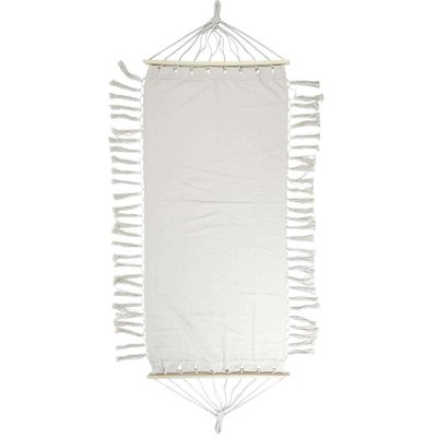 Hamac beige à franges Terre inconnue 285 x 90 cm CMP