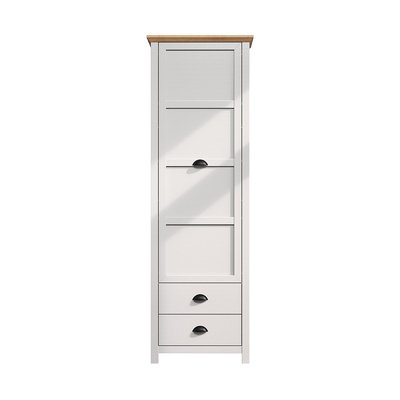Armoire d'entrée 1 porte et 2 tiroirs L65 cm - LANDSIDE CALICOSY