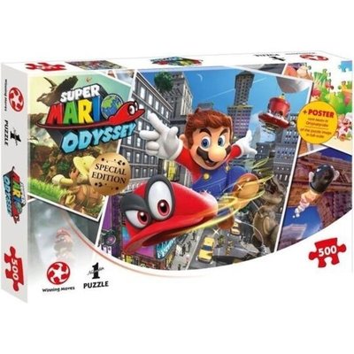 Puzzle super mario odyssey world traveler 500 pieces WINNING MOVES