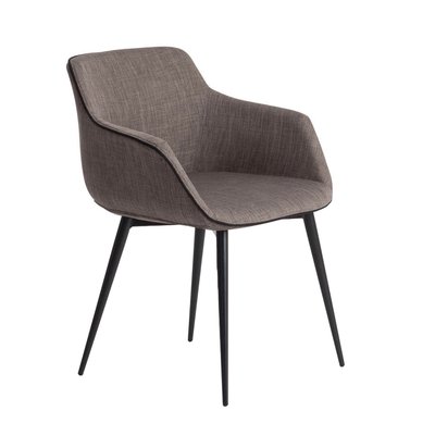 Fauteuil en tissu et acier ANGEL CERDA