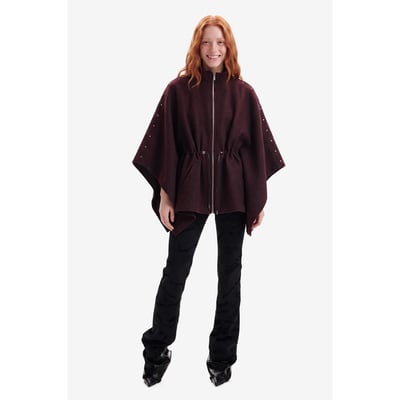 Poncho à fermeture éclair avec ceinture DESIGUAL