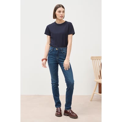Jeans slim taille haute BONOBO