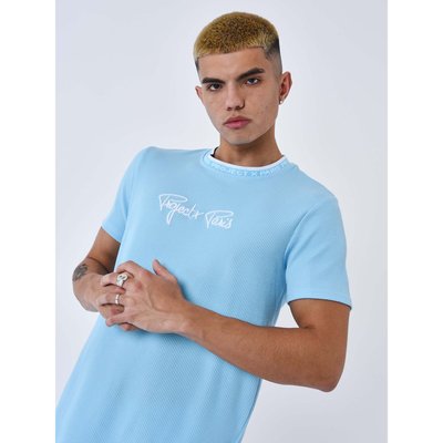T-shirt texturé brodé PROJECT X