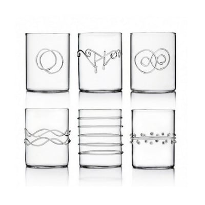 Set de 6 verres à eau design  Deco ICHENDORF