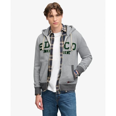 Sweat zippé à capuche SD&Co. coupe décontractée SUPERDRY