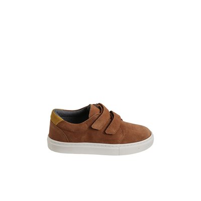 Derbies scratchés cuir VERTBAUDET