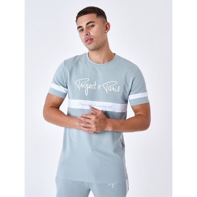 Tee-shirt Signature avec Bandes blanches PROJECT X