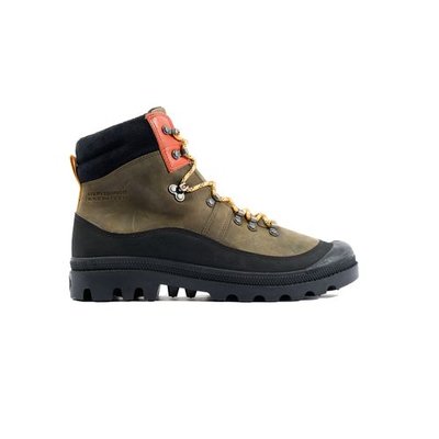 Baskets montantes en cuir Pallabrousse Hkr Wp+ Homme PALLADIUM