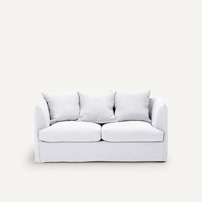2-Sitzer-Sofa Néo Chiquito, Leinen Stonewashed AM.PM