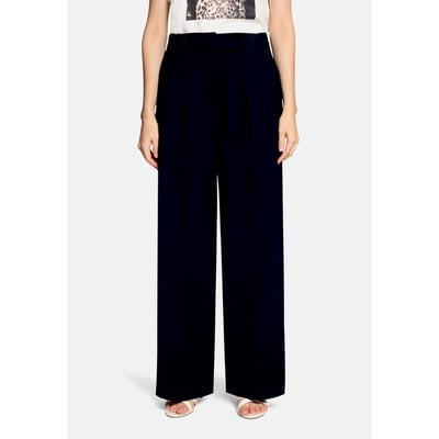 Pantalon en toile unicolore BETTY BARCLAY