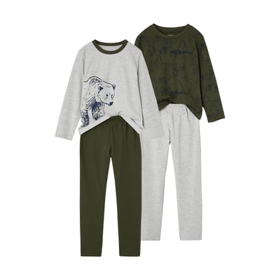 Lot de 2 pyjamas VERTBAUDET