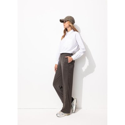 Pantalon large en satin uni PROMOD