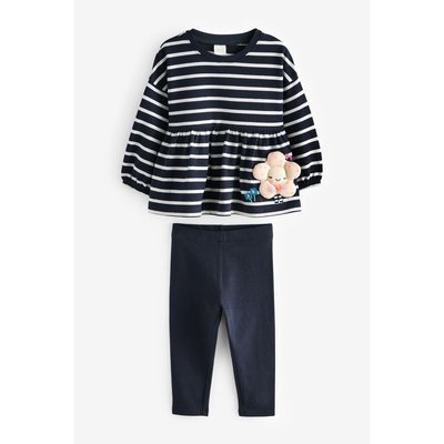 Legging et haut à basque, ensemble NEXT