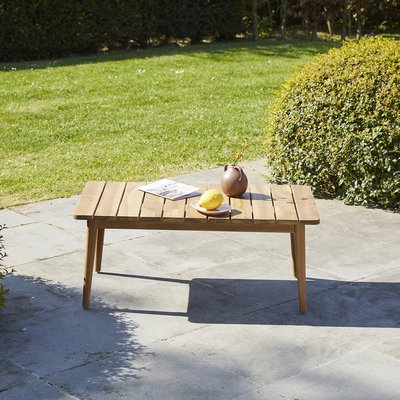 Table basse de jardin en teck massif  ESTHER BERAH GETAH