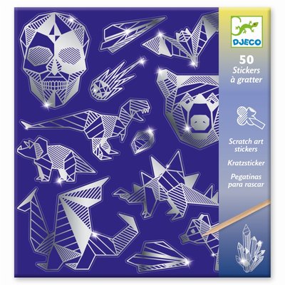 Stickers à gratter Iron DJECO