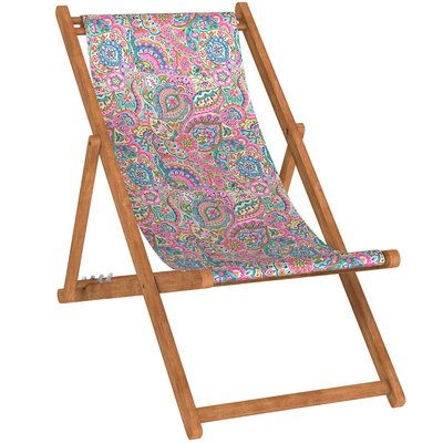 Chilienne hêtre lasuré toile outdoor INDIANNA VENT DE BOHÈME