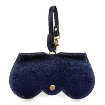 Etui à lunettes en cuir grainé PEANUT OH MY BAG
