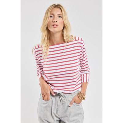 Marinière col bateau en coton rustique ARMOR-LUX