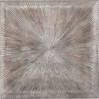 Tableau abstrait effet argenté, Moderno RECOLLECTION