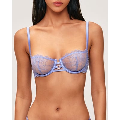 Soutien-gorge corbeille en mesh brodé SLEAZELIZ LURE UNDIZ