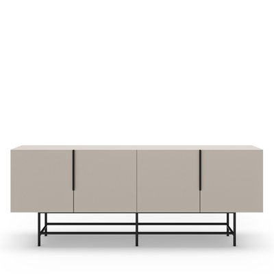 Buffet 4 portes en bois et métal L200cm- VINTARA DRAWER
