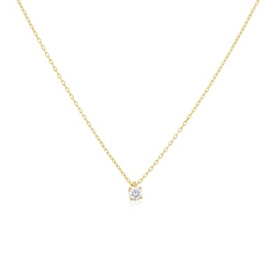 Collier en or 375 et diamant CLEOR