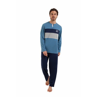 Pyjama long en coton ATHENA