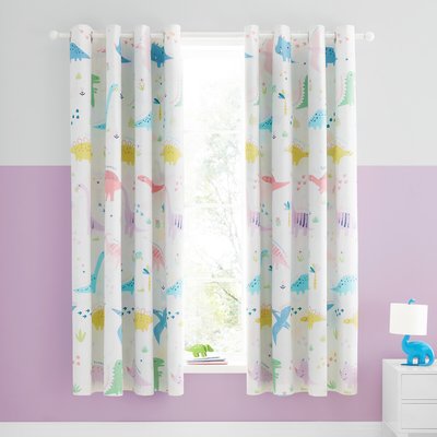 Dinosaur Print Curtains CATHERINE LANSFIELD
