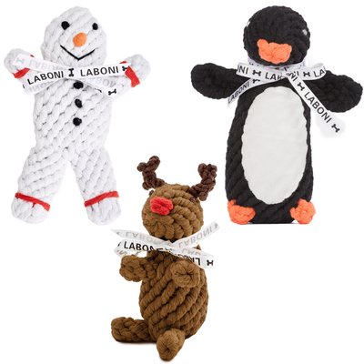 Set de jouets pour chiens pour hygiène dentaire WINTER FUN LABONI