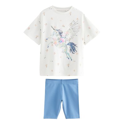 Short cycliste et t-shirt ensemble NEXT