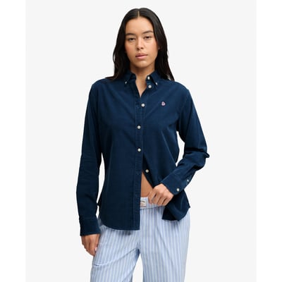Chemise à manches longues en velours côtelé SUPERDRY