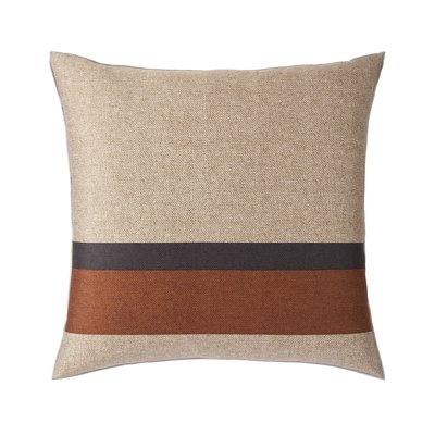 Taie d'oreiller en satin de coton gris, CARLOW BOSS HOME