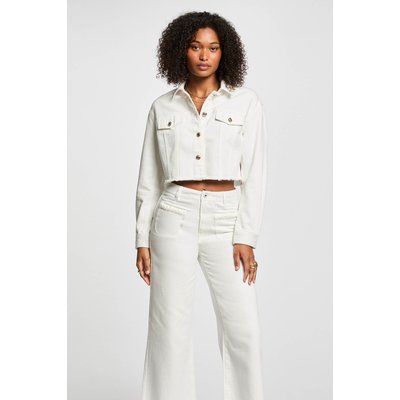 Veste courte en jean MORGAN