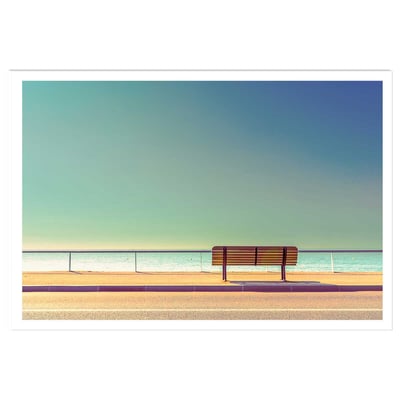 Affiche paysage pause balnéaire HEXOA