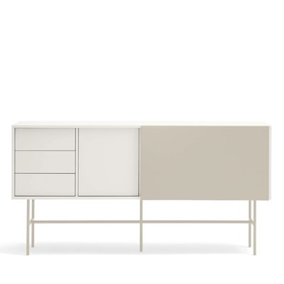 Buffet avec porte coulissante en bois L180cm - NUBE TEULAT