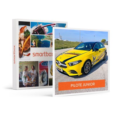 Stage de pilotage enfant : 10 tours de circuit au volant d'une Mercedes Classe A AMG Line - SMARTBOX - Coffret Cadeau Sport et Aventure SMARTBOX