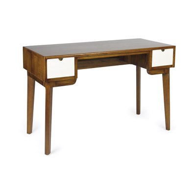 Bureau 2 tiroirs bronze - LOÉLIE DECORATION D’AUTREFOIS