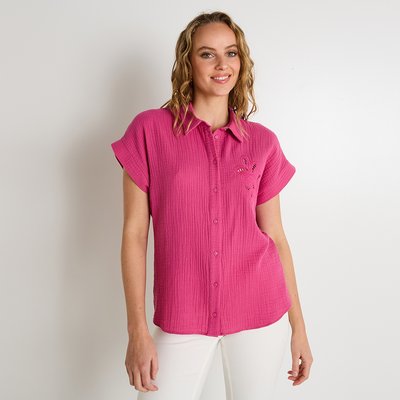Chemise en gaze de coton GRAIN DE MALICE
