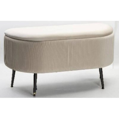 Banc coffre velours SOLARO ATMOSPHERA