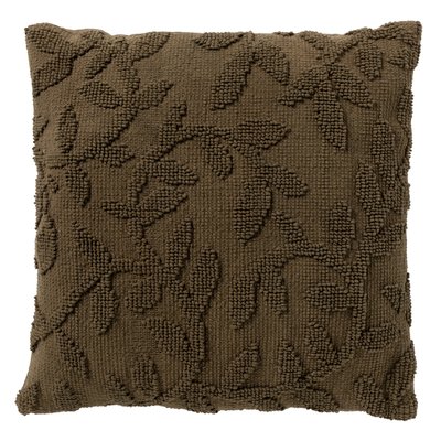 Housse de coussin Hoja - Vert, 45x45 cm DUTCH DECOR