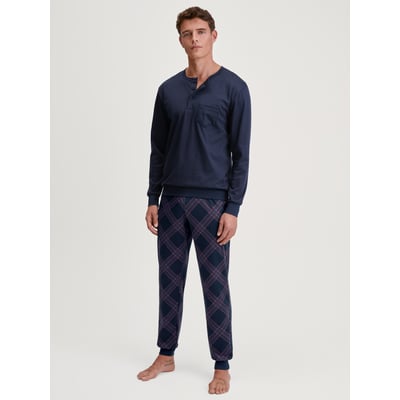 Pyjama avec bords élastiques manches longues Coton RELAX COMFY CALIDA
